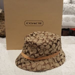 Coach Fedora hat. Never used!